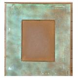 Pollock-Style Abstract Drip Expressionist Painting in Ornate Gold Frame #9