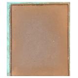 Pollock-Style Abstract Drip Expressionist Painting in Ornate Gold Frame #9