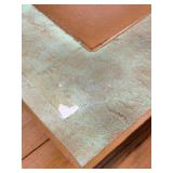 Pollock-Style Abstract Drip Expressionist Painting in Ornate Gold Frame #9