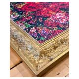 Andre Burian Reproduction on Canvas in Ornate Gold Frame