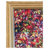 Andre Burian Reproduction on Canvas in Ornate Gold Frame