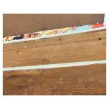 Pollock-Style Abstract Drip Expressionist Painting in Ornate Gold Frame #10