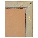 Afremov-Style Floral Bouquet Reproduction in Ornate Gold Frame