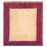 Pollock-Style Abstract Drip Expressionist Painting in Ornate Gold Frame #11