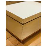 Leonid Afremov Sunset Sailboat Reproduction on Canvas Painting & Ornate Gold Frame