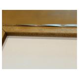 Leonid Afremov Sunset Sailboat Reproduction on Canvas Painting & Ornate Gold Frame