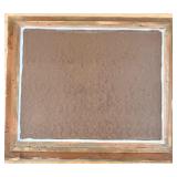 Vincent Van Gogh Reproduction "Irises" Floral Artwork on Canvas in an Ornate Gold Frame