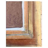 Vincent Van Gogh Reproduction "Irises" Floral Artwork on Canvas in an Ornate Gold Frame