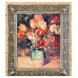 Reproduction on Canvas of 