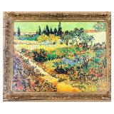 Garden at Arles Reproduction - Van Gogh Style Painting