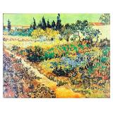 Garden at Arles Reproduction - Van Gogh Style Painting