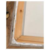 Framed Reproduction of Renoir Anemones Canvas Print & Ornate Frame