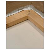 Framed Reproduction of Renoir Anemones Canvas Print & Ornate Frame