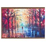 Framed Print Slava Ilyayev Forest Path Scene