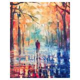 Framed Print Slava Ilyayev Forest Path Scene