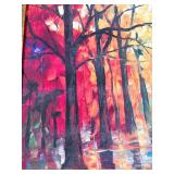 Framed Print Slava Ilyayev Forest Path Scene