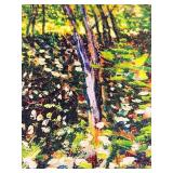 Framed Reproduction Print: "Trees & Undergrowth" by Vincent van Gogh