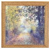 Framed Reproduction of "in the Woods (Dans les bois) by Pierre-Auguste Renoir