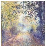 Framed Reproduction of "in the Woods (Dans les bois) by Pierre-Auguste Renoir