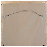 Framed Klimt Reproduction Canvas: Farm Garden with Sunflowers