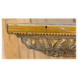 Framed Klimt Reproduction Canvas: Farm Garden with Sunflowers