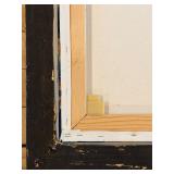 Leonid Afremov Daisy Bouquet Palette Knife Print on Canvas Framed Reproduction