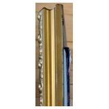 Leonid Afremov Daisy Bouquet Palette Knife Print on Canvas Framed Reproduction