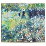Renoir Reproduction & Woman With A Parasol In A Garden