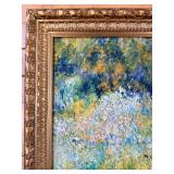 Renoir Reproduction & Woman With A Parasol In A Garden