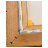 Jacques Maldonado Abstract Floral Painting with Gold Frame - Reproduction on Canvas