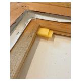 Jacques Maldonado Abstract Floral Painting with Gold Frame - Reproduction on Canvas