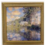 Monet Poplars on the Epte Canvas Reproduction