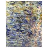 Monet Poplars on the Epte Canvas Reproduction