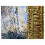 Monet Poplars on the Epte Canvas Reproduction