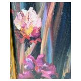 Framed Canvas Reproduction: Iris Forever by Leon Roulette