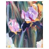 Framed Canvas Reproduction: Iris Forever by Leon Roulette