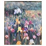 Framed Canvas Reproduction: Iris Forever by Leon Roulette