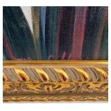 Framed Canvas Reproduction: Iris Forever by Leon Roulette