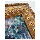 Framed Canvas Reproduction: Iris Forever by Leon Roulette