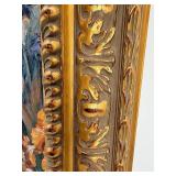 Framed Canvas Reproduction: Iris Forever by Leon Roulette