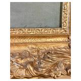 Francesco Beda "The Chess Game" Reproduction & Gilded Frame