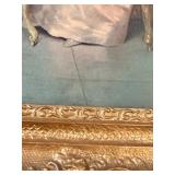 Francesco Beda "The Chess Game" Reproduction & Gilded Frame