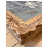 Francesco Beda "The Chess Game" Reproduction & Gilded Frame