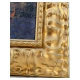 Thomas Kinkade Paris - City of Lights - Reproduction Painting in Gold Frame