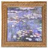 Monet Water Lilies Framed Print Reproduction