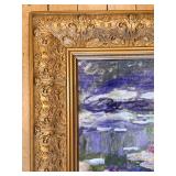 Monet Water Lilies Framed Print Reproduction
