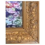 Monet Water Lilies Framed Print Reproduction