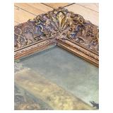 Francesco Beda Reproduction & "A Game of Billiards" Framed Artwork