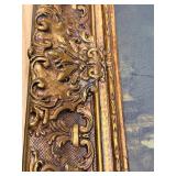 Francesco Beda Reproduction & "A Game of Billiards" Framed Artwork