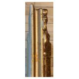 Francesco Beda Reproduction & "A Game of Billiards" Framed Artwork